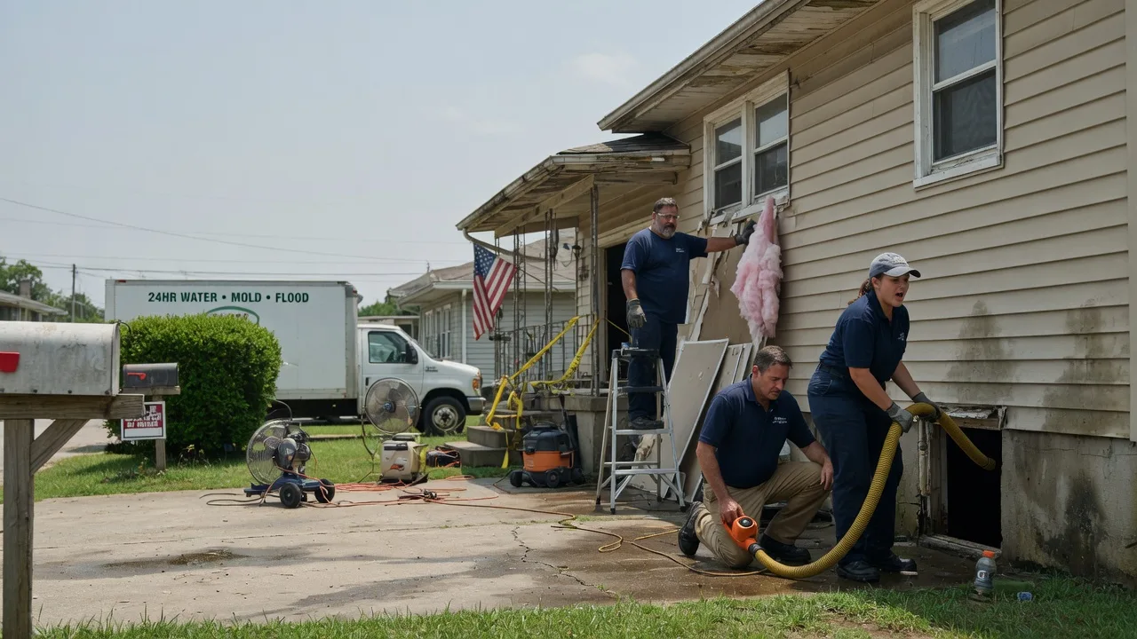 Water Damage Repair in Warbranch, KY near me